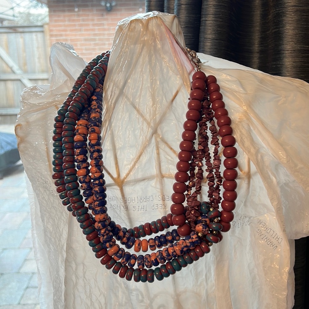 Sassy Jones Tezra Necklace- purple